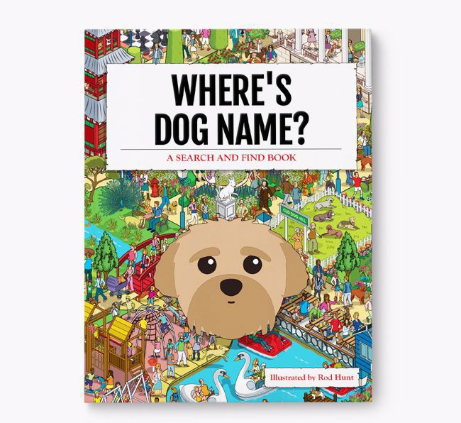 Personalized Where's {dogsName} Book